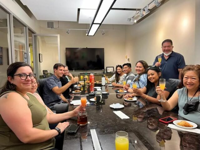 Some people say breakfast is the most important meal of the day. We agree when it includes our amazing team of InFormers!

#breakfast #earlybirdcatchestheworm
#brunch #coffee #riseandshine
#teambuilding #team #ohana
#informdesign #informers
#interiordesign #architecture
#honolulu #hawaii